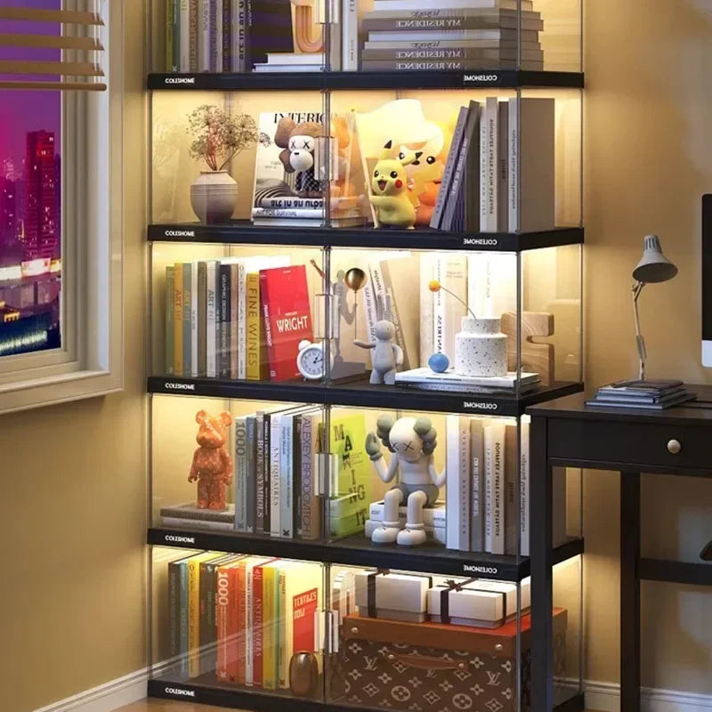 Display Bookshelf Living Room Cabinets Craft Console Storage Cabinets Closet Magazine Armoires De Salon Home Furniture