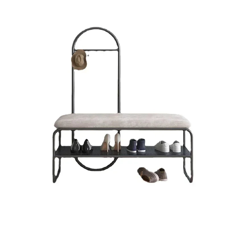 Minimalist Shoe Rack Storage Bench With Bench Vertical Entryway Shoe Cabinets Dustproof Tool Scarpiere Entrance Room Furniture