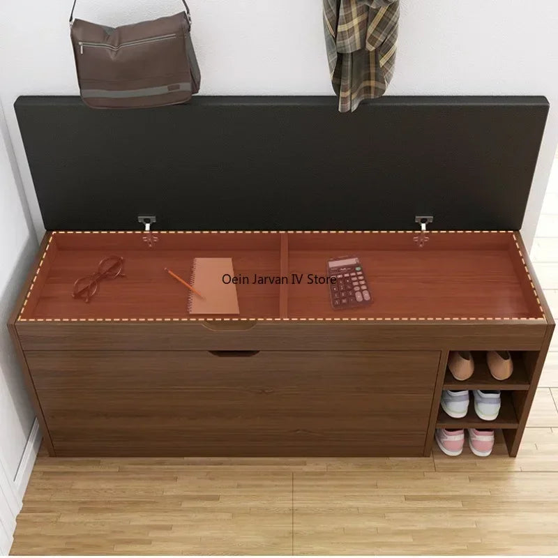 Modern Change Shoe Cabinet Stool Sitting Rack Household Nordic Small Soft Bag Shoe Cabinet Wearing Muebles Living Room Furniture